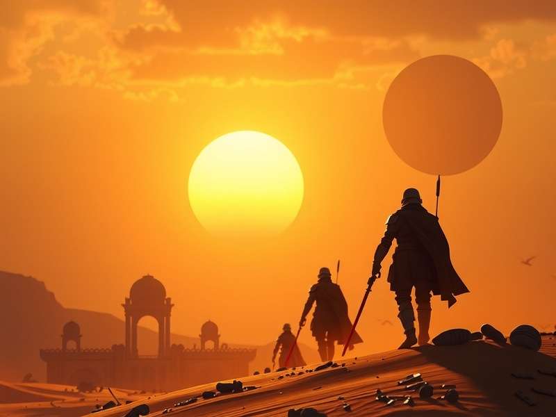 Official teaser art for Star Wars Game 2025 showing a new hero facing a Star Destroyer