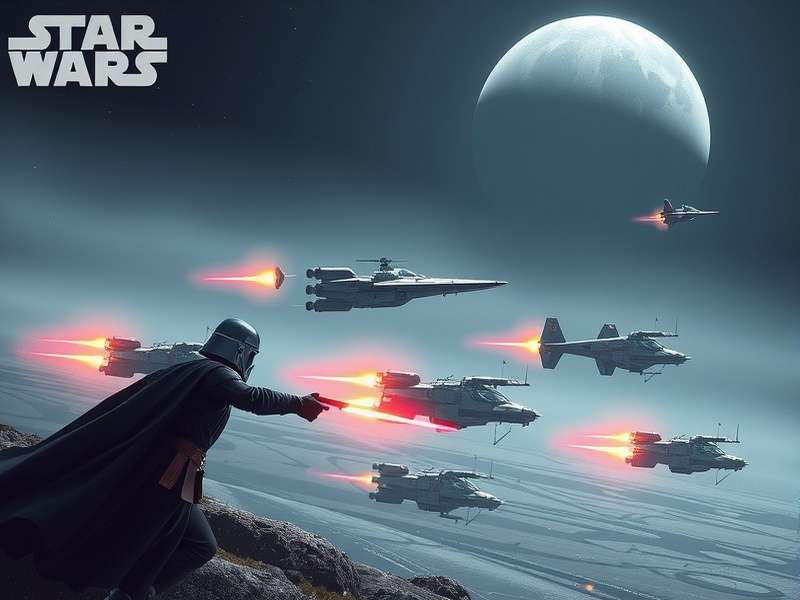 Star Wars Game New Release Key Art featuring new characters and planets