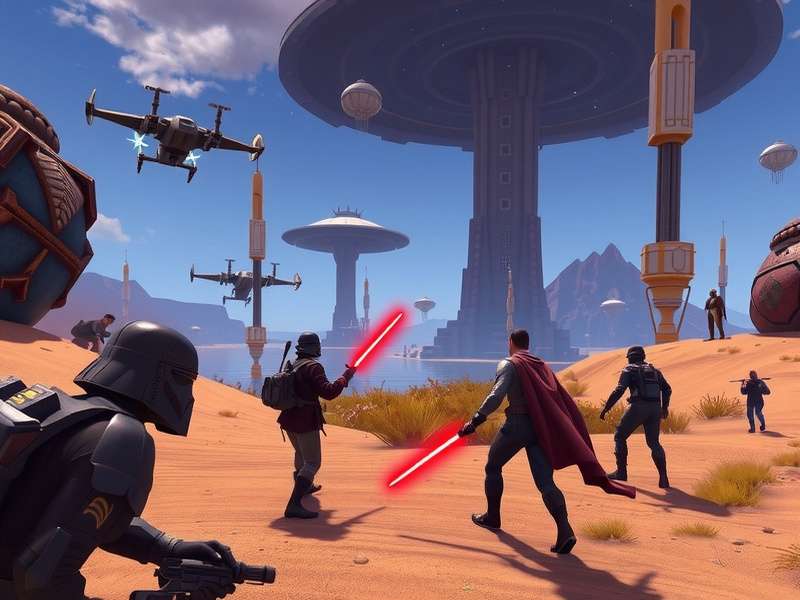 Star Wars fan community discussing open world game concepts on Reddit