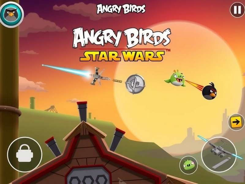 Chart comparing Angry Birds Star Wars characters and their abilities