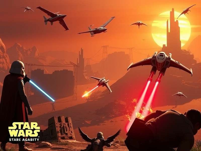 Star Wars open world galaxy map showing multiple explorable planets