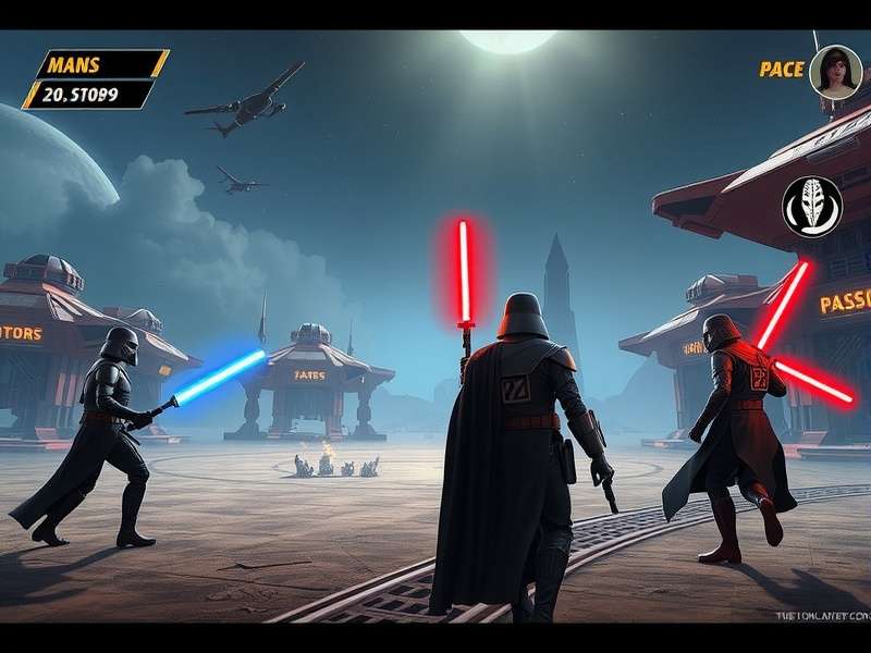 Star Wars: Force Arena character selection screen
