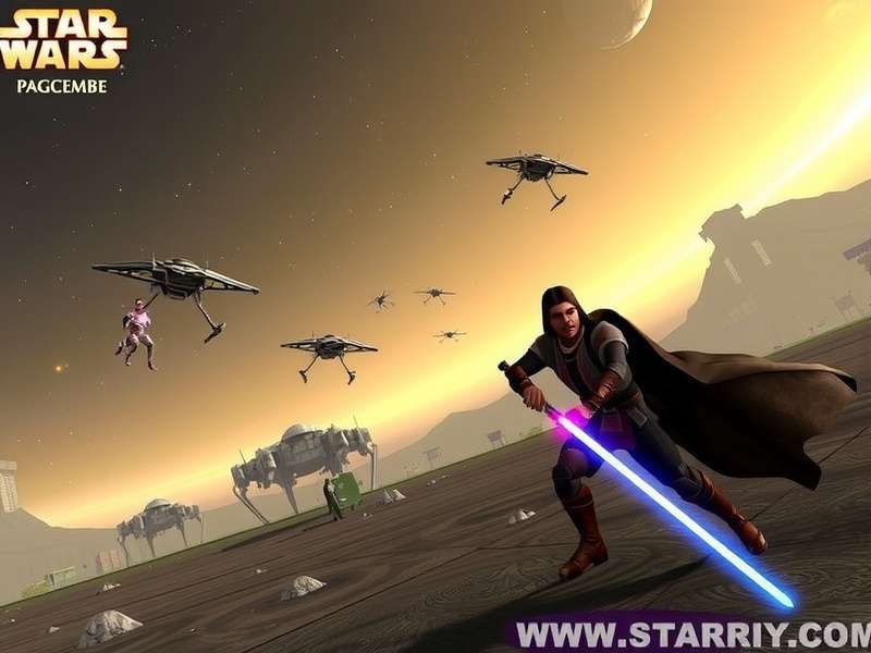 Star Wars MMO Galactic Battle Scene