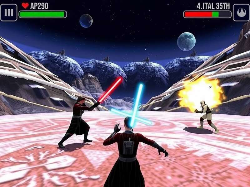 Star Wars game graphics settings comparison showing performance improvements