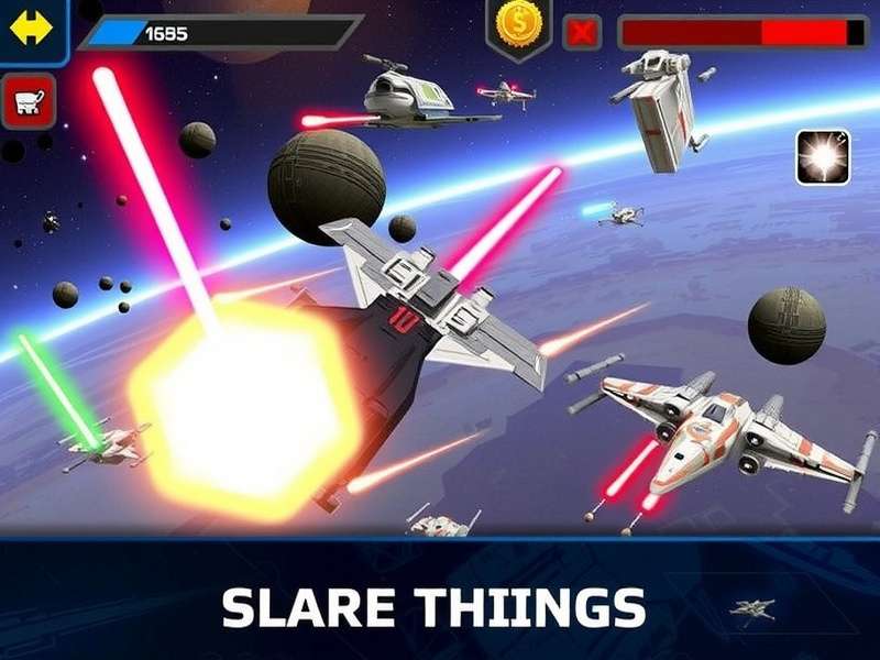 Star Wars offline games collection featuring characters and ships