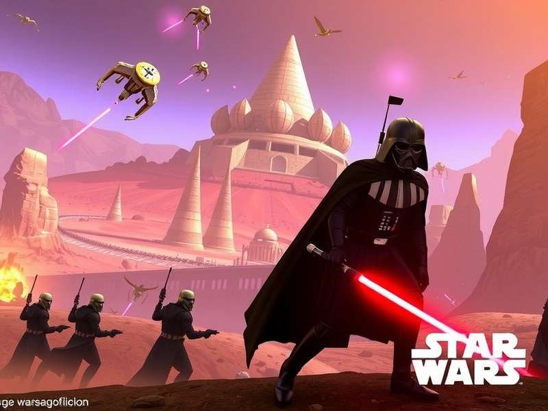 Star Wars Game galaxy map showing different regions