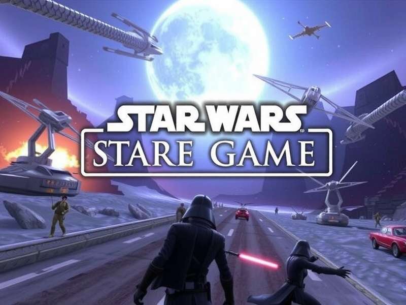 Star Wars Game gameplay screenshot showing lightsaber combat