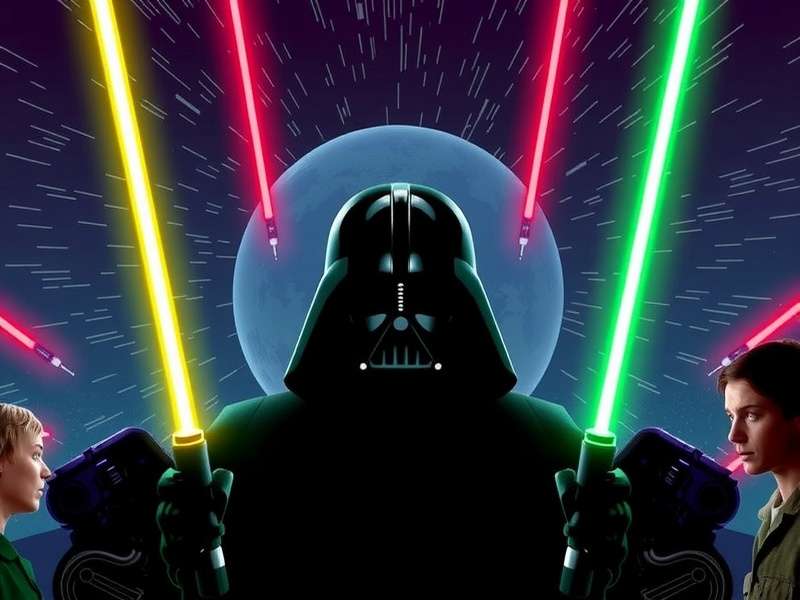 Star Wars Game Awards showcase featuring iconic characters and games