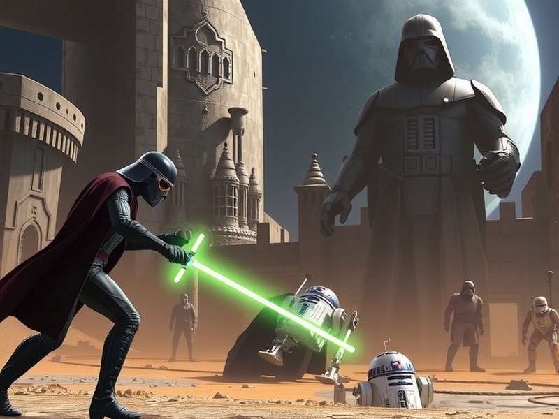 Star Wars Fate Of The Old — epic Old Republic banner with Jedi and Sith