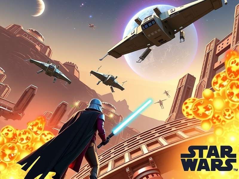 Open World Multiplayer Star Wars Game – expansive galaxy with Jedi and Sith players exploring together