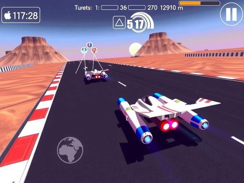 Galactic Racers – Star Wars themed racing game banner with ships and tracks across the galaxy