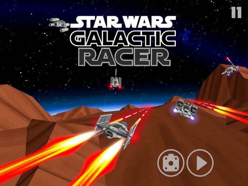 Star Wars Galactic Racer Game – high-speed podracing on Tatooine with iconic characters