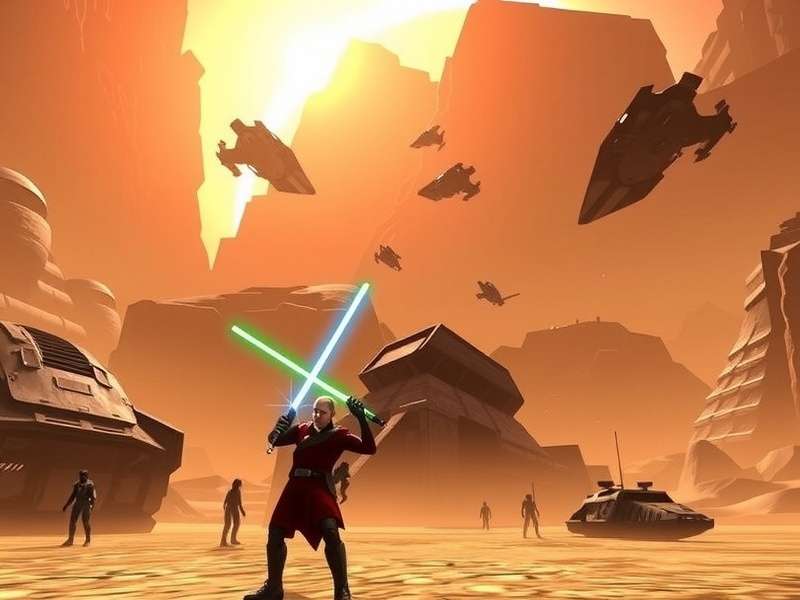 Star Wars gaming universe — epic battles, Jedi masters, and galactic adventures
