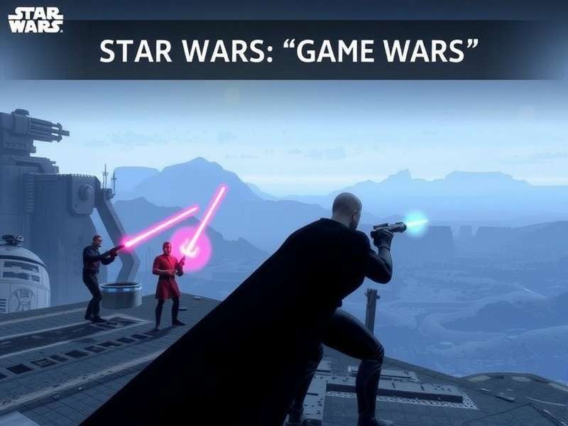 Star Wars gaming setup with lightsaber controller and Indian flag colours