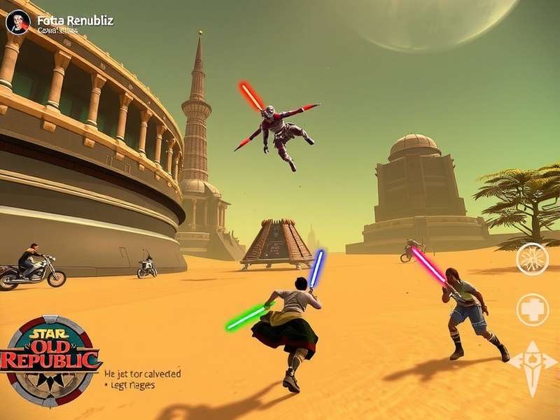 New Old Republic Game – exclusive banner showing Star Wars Old Republic era concept art