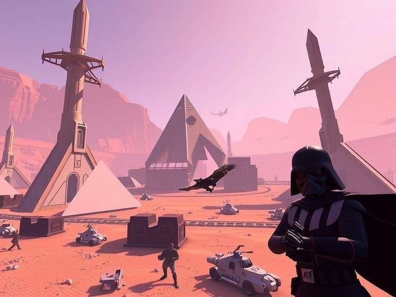 Star Wars gaming setup with lightsabers and controller